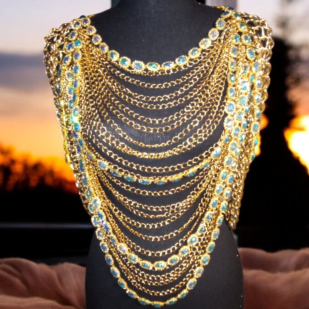 Alluring Crystal Rhinestone Chain